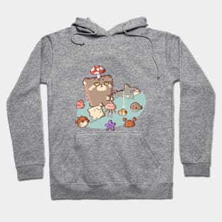 Fisherman Rabbit Ding Animal Restaurant Hoodie